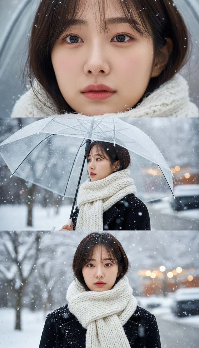 ai winter snow effect