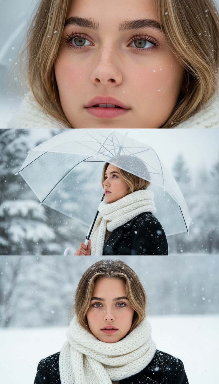 ai winter snow effect