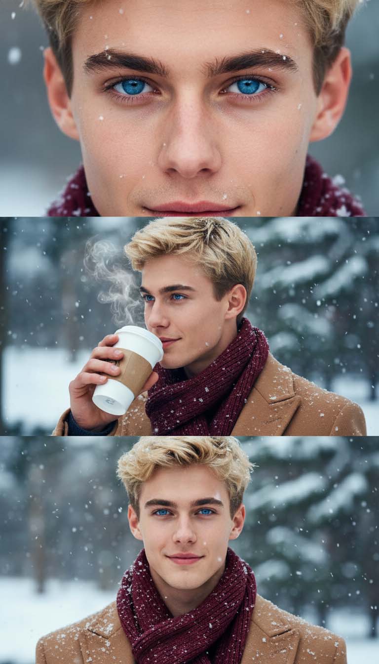 ai winter snow effect